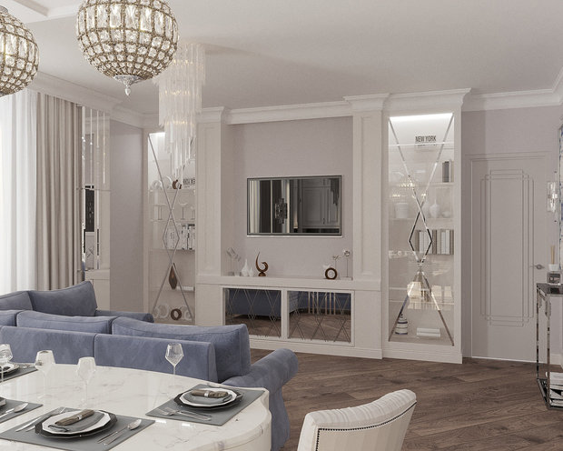 Фото из портфолио ЖК  – фотографии дизайна интерьеров на INMYROOM