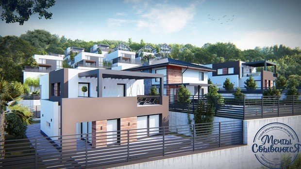 Фото из портфолио Проект южного посёлка – фотографии дизайна интерьеров на INMYROOM