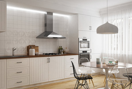 Однокомнатная квартира в скандинавском стиле, 35 м²