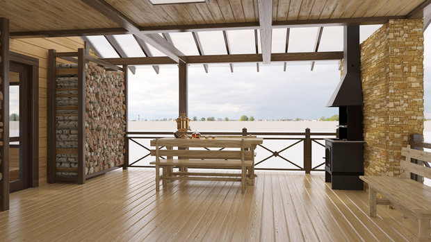 Фото из портфолио ТЕРАССА – фотографии дизайна интерьеров на INMYROOM