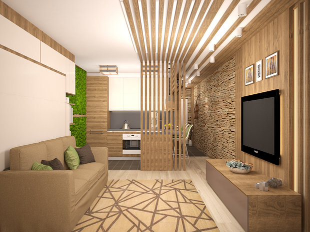 Фото из портфолио Дыхание природы – фотографии дизайна интерьеров на INMYROOM