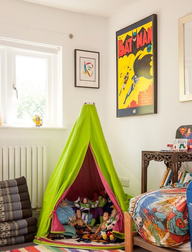 Фотография: Детская в стиле Скандинавский, Современный, Декор интерьера, Интерьер комнат, Цвет в интерьере, IKEA, Проект недели, Стены, Зеленый – фото на INMYROOM