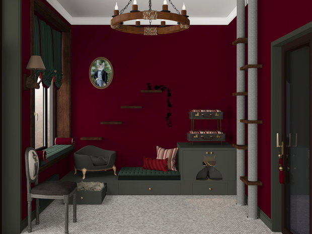 Фото из портфолио Туман и Бордо – фотографии дизайна интерьеров на INMYROOM
