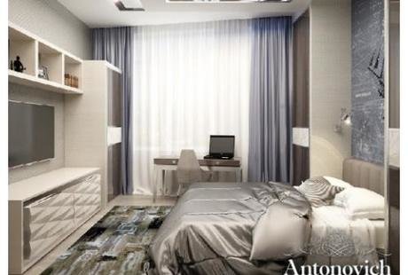Дизайн спальни от Antonovich Design Luxury