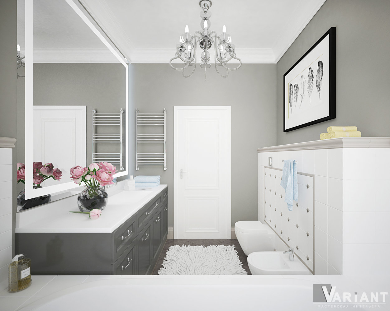 Фото из портфолио Дизайн интерьера частного дома по ул. Виражная (г.Пенза) – фотографии дизайна интерьеров на INMYROOM Фото из портфолио Дизайн интерьера частного дома по ул. Виражная (г.Пенза) – фотографии дизайна интерьеров на INMYROOM