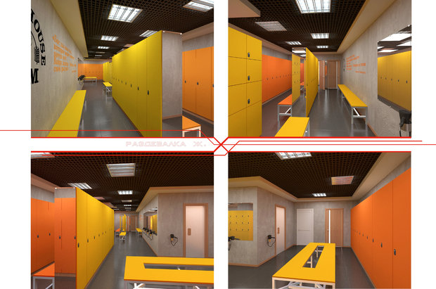 Фото из портфолио Powerhouse GYM – фотографии дизайна интерьеров на INMYROOM