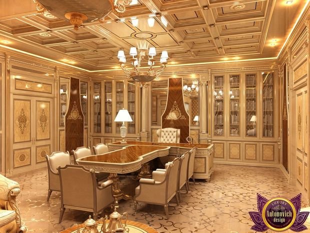 Фото из портфолио Respectable Office Design by Katrina Antonovich – фотографии дизайна интерьеров на INMYROOM