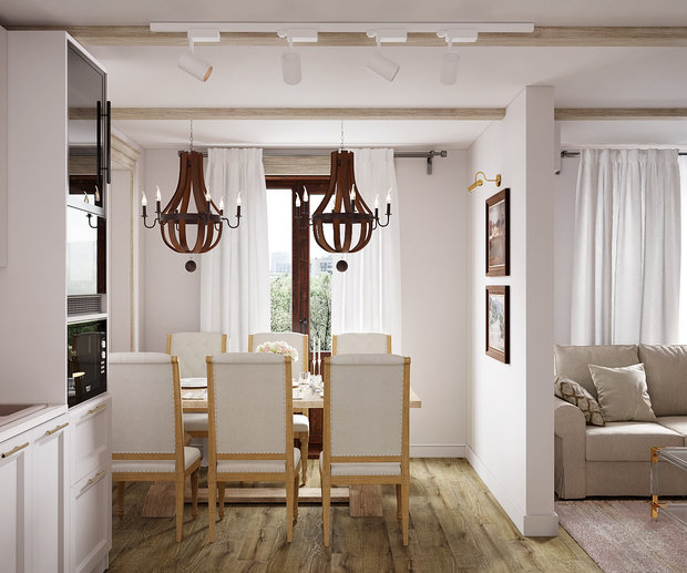 Фото из портфолио "Маленькая Италия "  квартира г.Москва  – фотографии дизайна интерьеров на INMYROOM