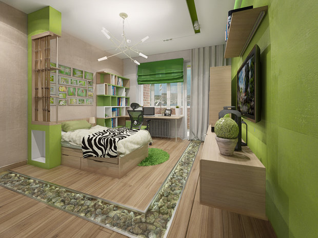 Фото из портфолио Четырехкомнатная квартира в Москве – фотографии дизайна интерьеров на INMYROOM