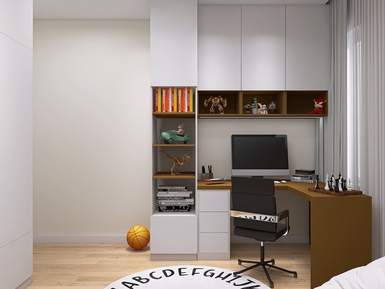 Фото из портфолио г. Санкт-Петербург. Частичный проект двух детских и спальни – фотографии дизайна интерьеров на INMYROOM Фото из портфолио г. Санкт-Петербург. Частичный проект двух детских и спальни – фотографии дизайна интерьеров на INMYROOM