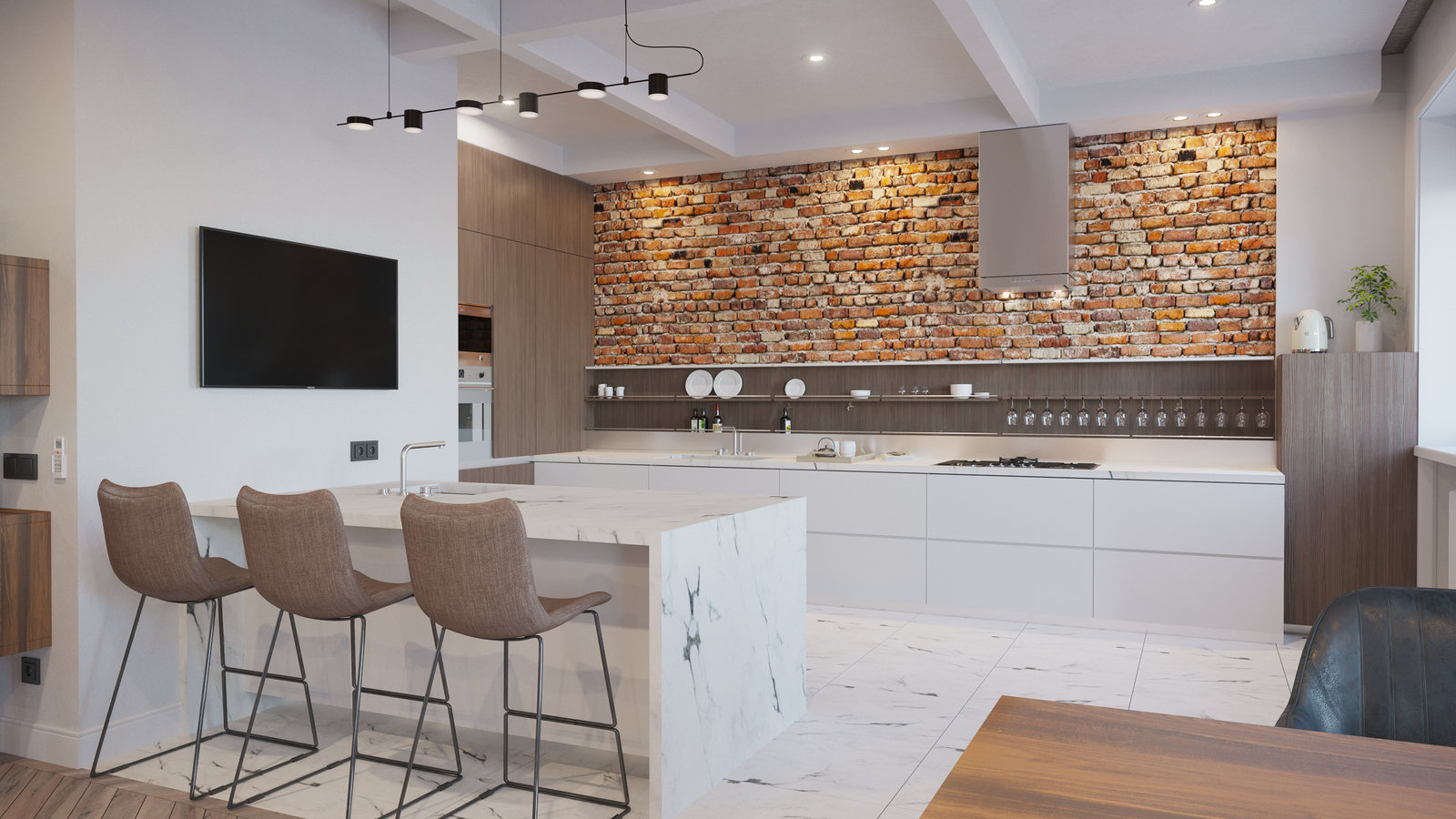 Фото из портфолио таунхаус "Smart Loft" – фотографии дизайна интерьеров на INMYROOM Фото из портфолио таунхаус "Smart Loft" – фотографии дизайна интерьеров на INMYROOM