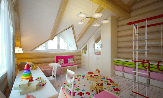 Фото из портфолио Дом из бруса, пос. Заозерье – фотографии дизайна интерьеров на INMYROOM