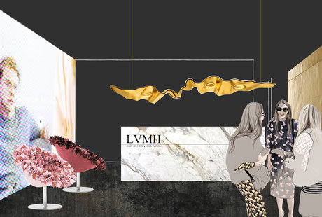 Проект офиса концерна LVMH