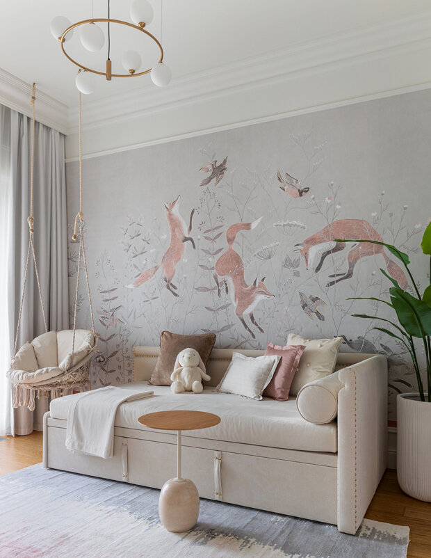 Фотография: Детская в стиле Классический, Современный, Квартира, Проект дня, Москва, 3 комнаты, 60-90 метров, Ирина Шевченко – фото на INMYROOM