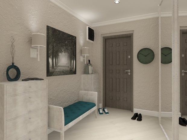 Фото из портфолио Квартира 90 метров – фотографии дизайна интерьеров на INMYROOM