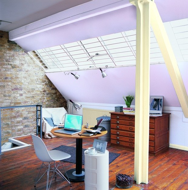 Фотография: Офис в стиле Лофт, Декор интерьера, Дизайн интерьера, Цвет в интерьере, Dulux – фото на INMYROOM