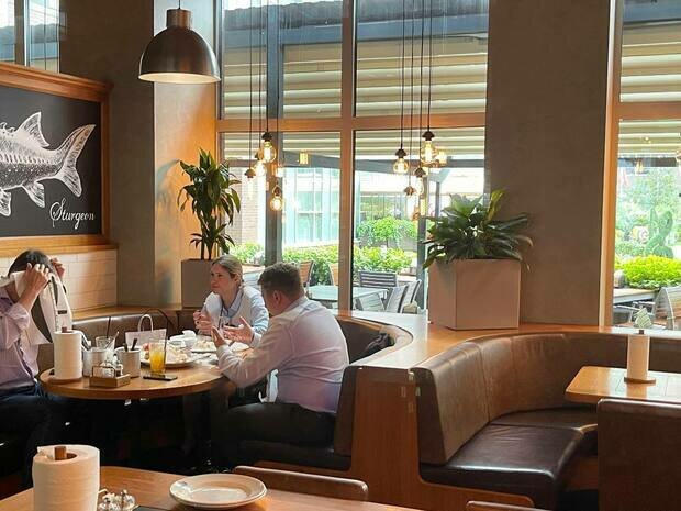 Фото из портфолио Ресторан Boston Seafood&bar г. Москва – фотографии дизайна интерьеров на INMYROOM