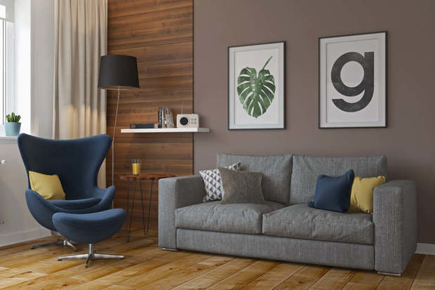 Фотография: Гостиная в стиле Минимализм, Эко – фото на INMYROOM