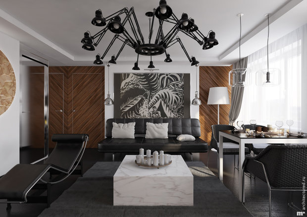 Фото из портфолио Architectured.ru – фотографии дизайна интерьеров на INMYROOM