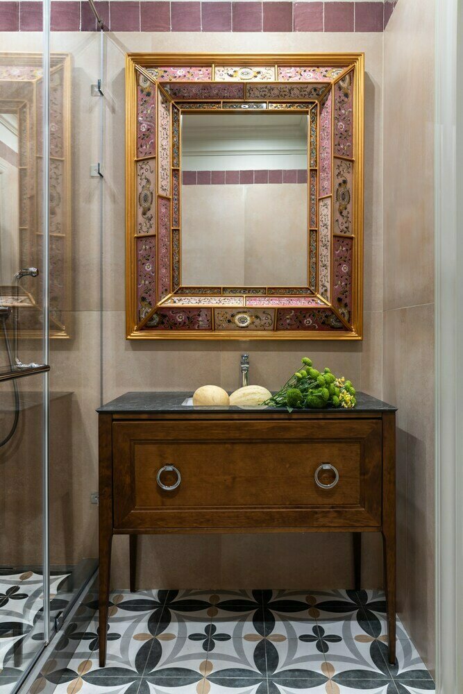 Фотография: Ванная в стиле Классический, Квартира, Проект дня, 2 комнаты, 60-90 метров, Алматы, Студия Mondial, Анастасия Халина – фото на INMYROOM Фотография: Ванная в стиле Классический, Квартира, Проект дня, 2 комнаты, 60-90 метров, Алматы, Студия Mondial, Анастасия Халина – фото на INMYROOM