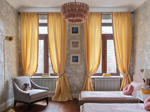 Фотография: Детская в стиле Классический, Эклектика, Квартира, Проект недели, Москва, 4 и больше, Более 90 метров, Татьяна Полянская, Марина Кибизова, Ольга Комарова – фото на INMYROOM