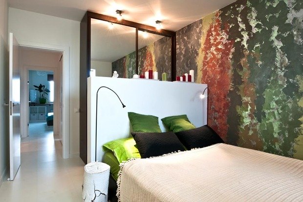 Фотография: Спальня в стиле Минимализм, Эко, Современный, Хай-тек, Эклектика, Квартира, Россия, IFAB, pushe, Белый, Проект недели, Черный, Химки, Новая Москва, перепланировка трешки, ИКЕА, Ral, Vox, Mr Doors, Marazzi, Сosmorelax, АРТ|КЛУБ, обустроить кухню-гостиную, кухня-гостиная несущие стены, несущие стены в кухне – фото на INMYROOM