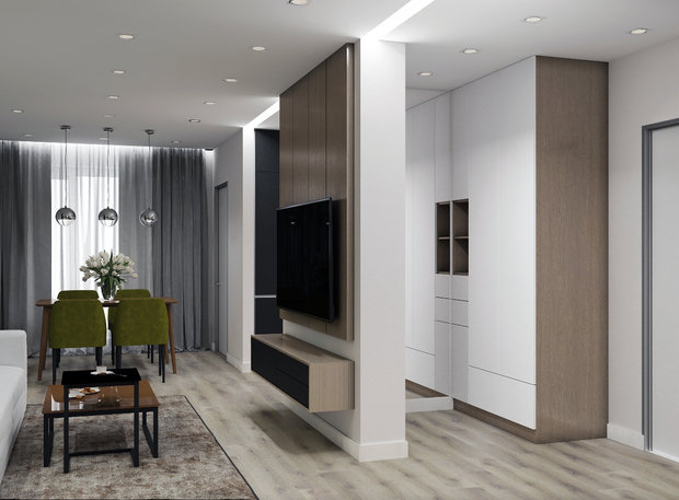 Фото из портфолио Квартира Сургут – фотографии дизайна интерьеров на INMYROOM