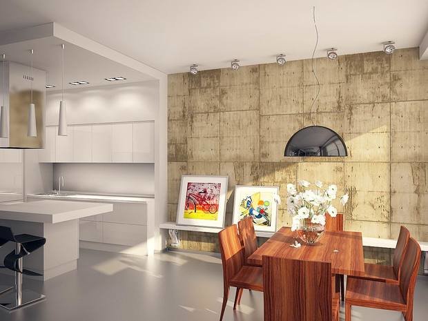 Фото из портфолио Апартаменты с панорамой – фотографии дизайна интерьеров на INMYROOM