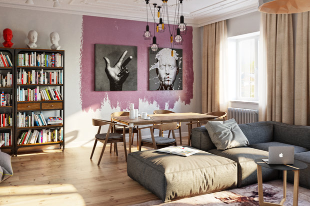 Фотография: Кухня и столовая в стиле Лофт – фото на INMYROOM