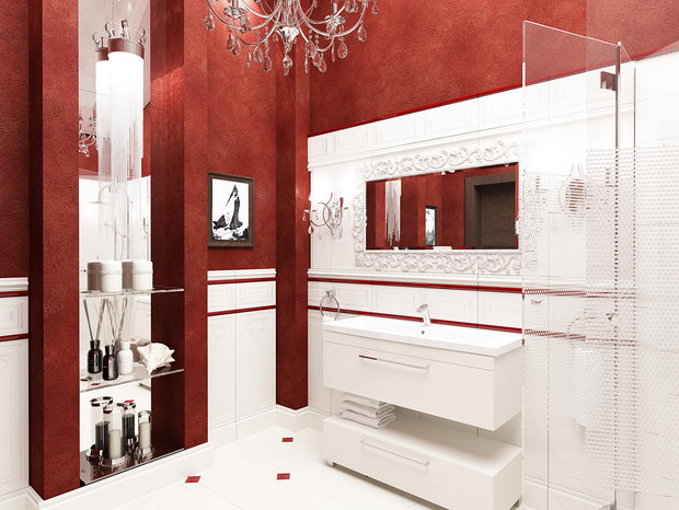 Фото из портфолио Классика жанра. Ванные. – фотографии дизайна интерьеров на INMYROOM