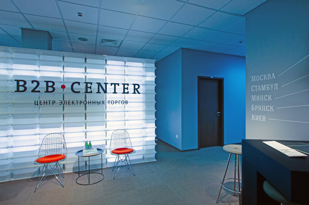 Фото из портфолио Офис компании Б2Б центр – фотографии дизайна интерьеров на INMYROOM