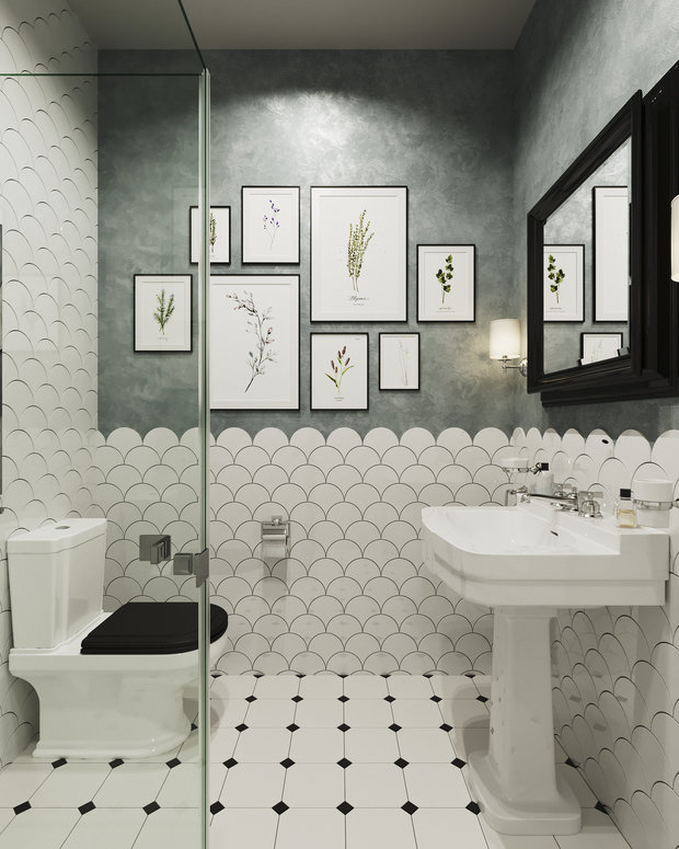 Фото из портфолио Ванная – фотографии дизайна интерьеров на INMYROOM