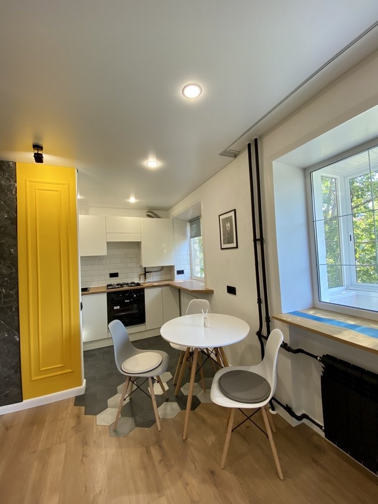 Фотография: Кухня и столовая в стиле Современный, Ремонт на практике – фото на INMYROOM Фотография: Кухня и столовая в стиле Современный, Ремонт на практике – фото на INMYROOM