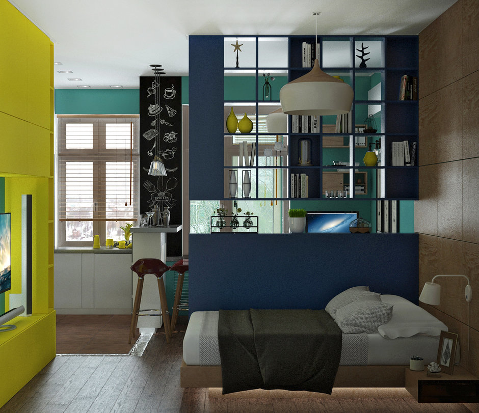 Дизайн: Yurov Interiors.