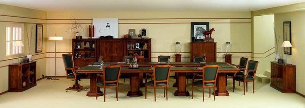 Фото из портфолио Inter Classic mobilia элитный кабинет на заказ – фотографии дизайна интерьеров на INMYROOM