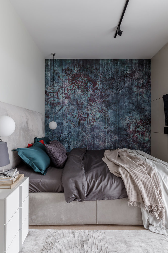 Фотография: Спальня в стиле Современный, Дом, Минимализм, Проект дня, Дом и дача, Ростов-на-Дону, 3 комнаты, Более 90 метров, Astar project – фото на INMYROOM