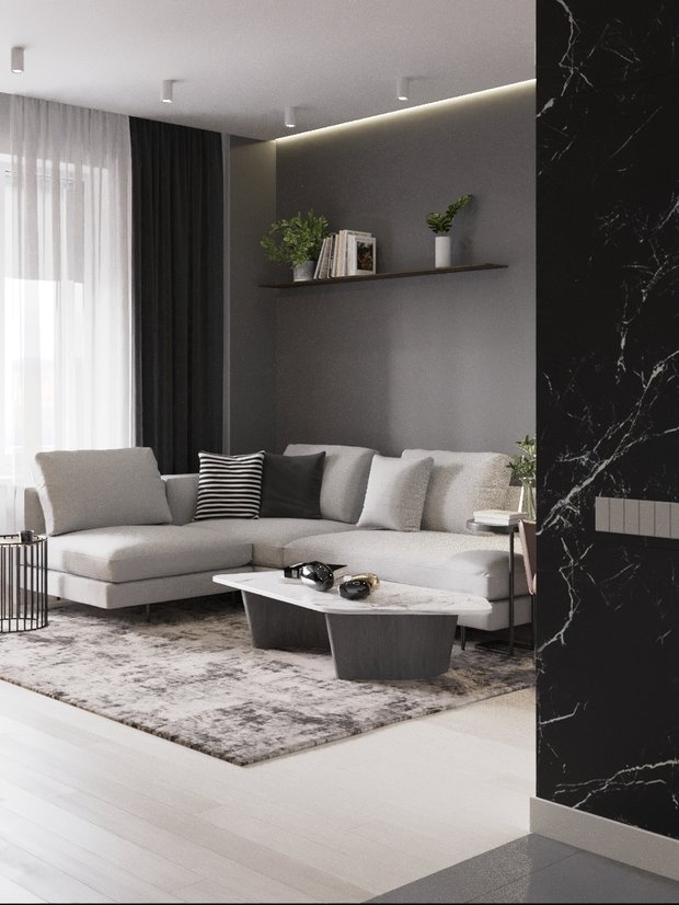 Фото из портфолио Минимализм  – фотографии дизайна интерьеров на INMYROOM