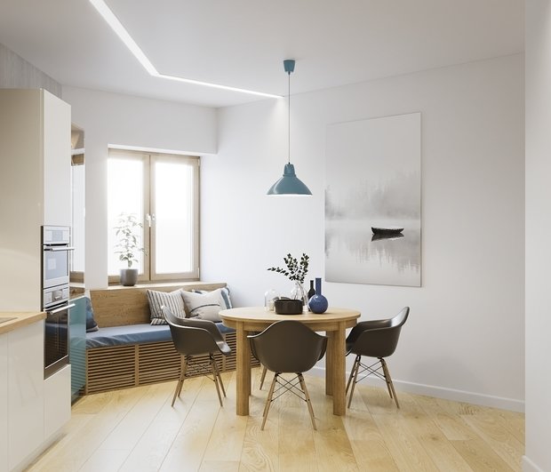 Фото из портфолио Проект трехкомнатной квартиры в Ельцове, Новосибирск – фотографии дизайна интерьеров на INMYROOM