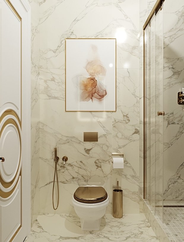 Фото из портфолио В блеске латуни – фотографии дизайна интерьеров на INMYROOM