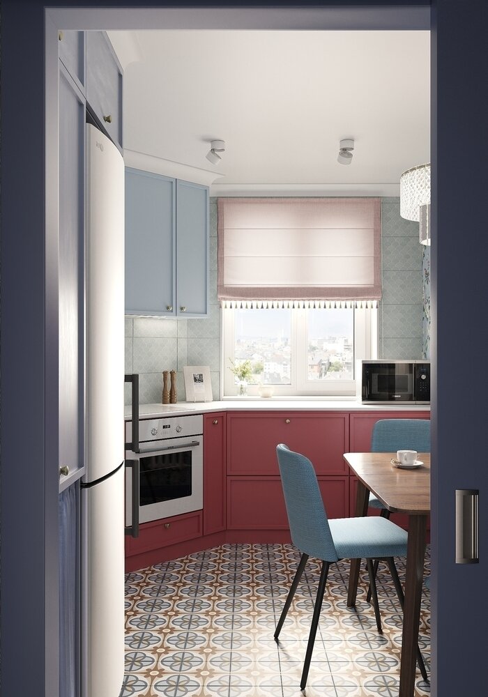 Фотография: Кухня и столовая в стиле Современный, Эклектика, Квартира, Проект дня, Санкт-Петербург, Ирина Собыленская, Панельный дом, 3 комнаты, 40-60 метров, 60-90 метров – фото на INMYROOM Фотография: Кухня и столовая в стиле Современный, Эклектика, Квартира, Проект дня, Санкт-Петербург, Ирина Собыленская, Панельный дом, 3 комнаты, 40-60 метров, 60-90 метров – фото на INMYROOM