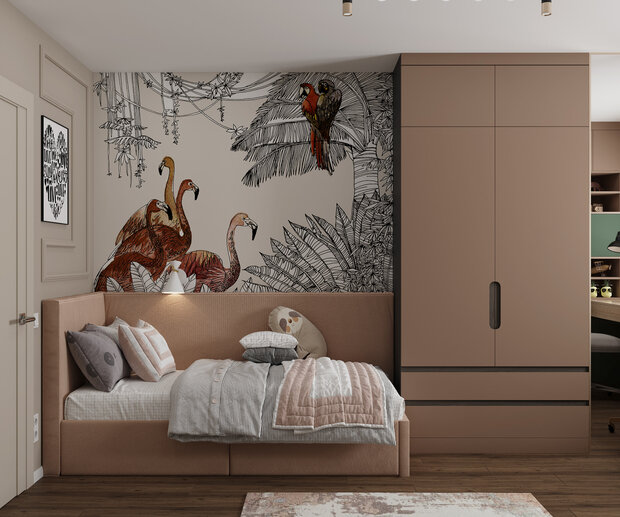 Фото из портфолио Проект квартиры для семьи с детьми – фотографии дизайна интерьеров на INMYROOM