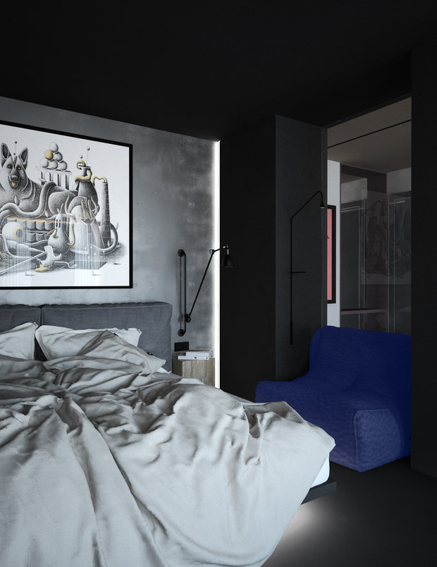 Фото из портфолио FLAWLESS - квартира для молодой девушки – фотографии дизайна интерьеров на INMYROOM
