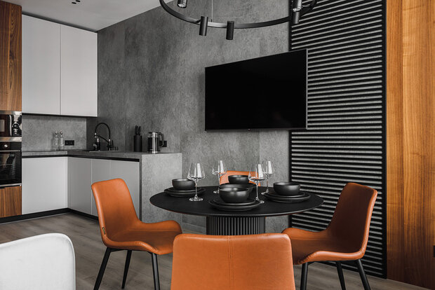 Фото из портфолио Квартира в современном стиле – фотографии дизайна интерьеров на INMYROOM