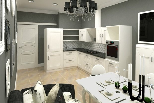 Фото из портфолио Объект №11 – фотографии дизайна интерьеров на INMYROOM