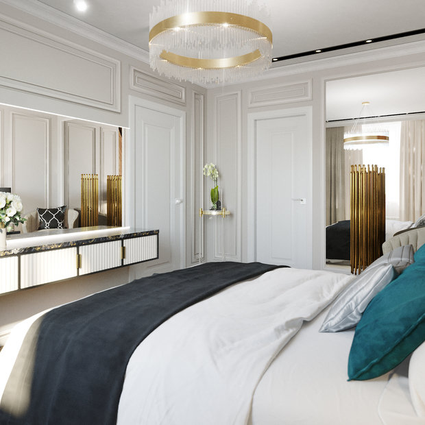Фото из портфолио Квартира в ЖК О7 – фотографии дизайна интерьеров на INMYROOM