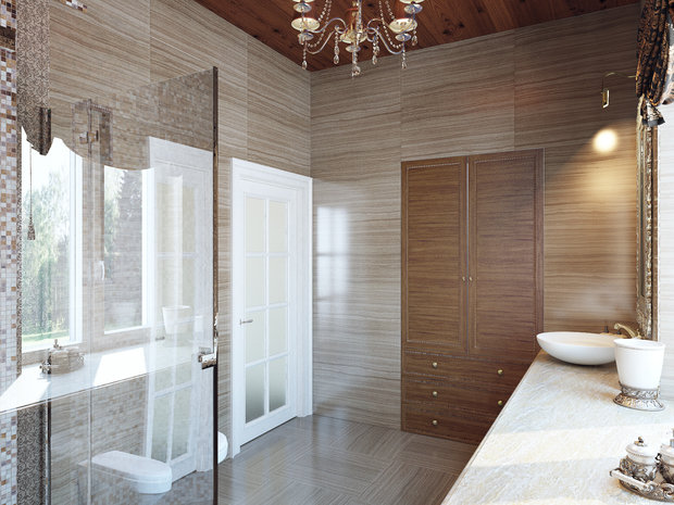 Фото из портфолио Дом в Павловске – фотографии дизайна интерьеров на INMYROOM