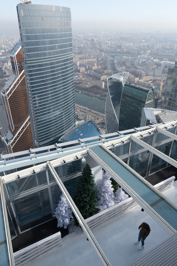 Фото из портфолио Каток на крыше башни Око в City 354 exclusive height – фотографии дизайна интерьеров на INMYROOM