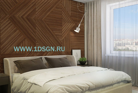 Дизайн интерьера Спальня в ЖК "флотилия" г.Москва