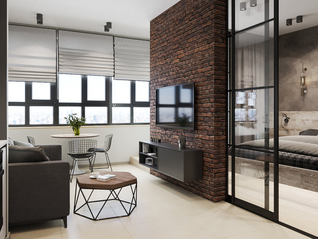 Фото из портфолио Стильный лофт – фотографии дизайна интерьеров на INMYROOM