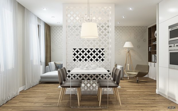 Фото из портфолио metallistov - гостиная  – фотографии дизайна интерьеров на InMyRoom.ru